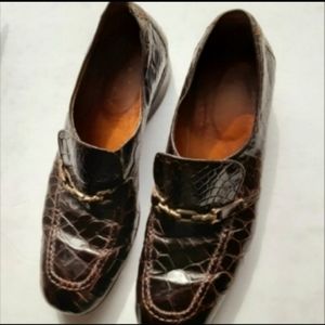 Genuine Hand Made Alligator Men's Shoes